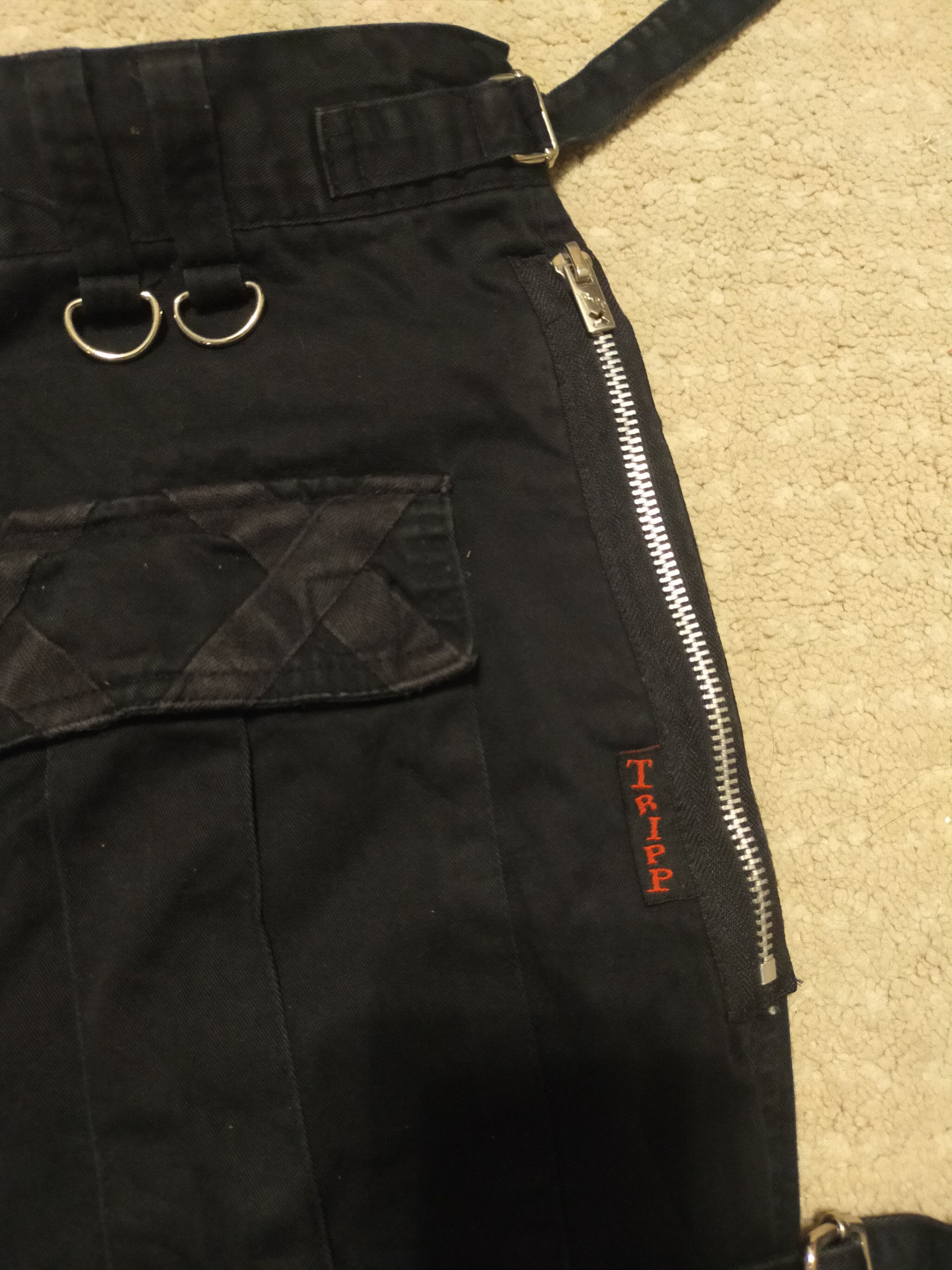 Seditionaries × Tripp NYC Bondage Seditionries Tactical MultiCargo 2 in 1/Short Pantt Size US 33 - 5 Thumbnail