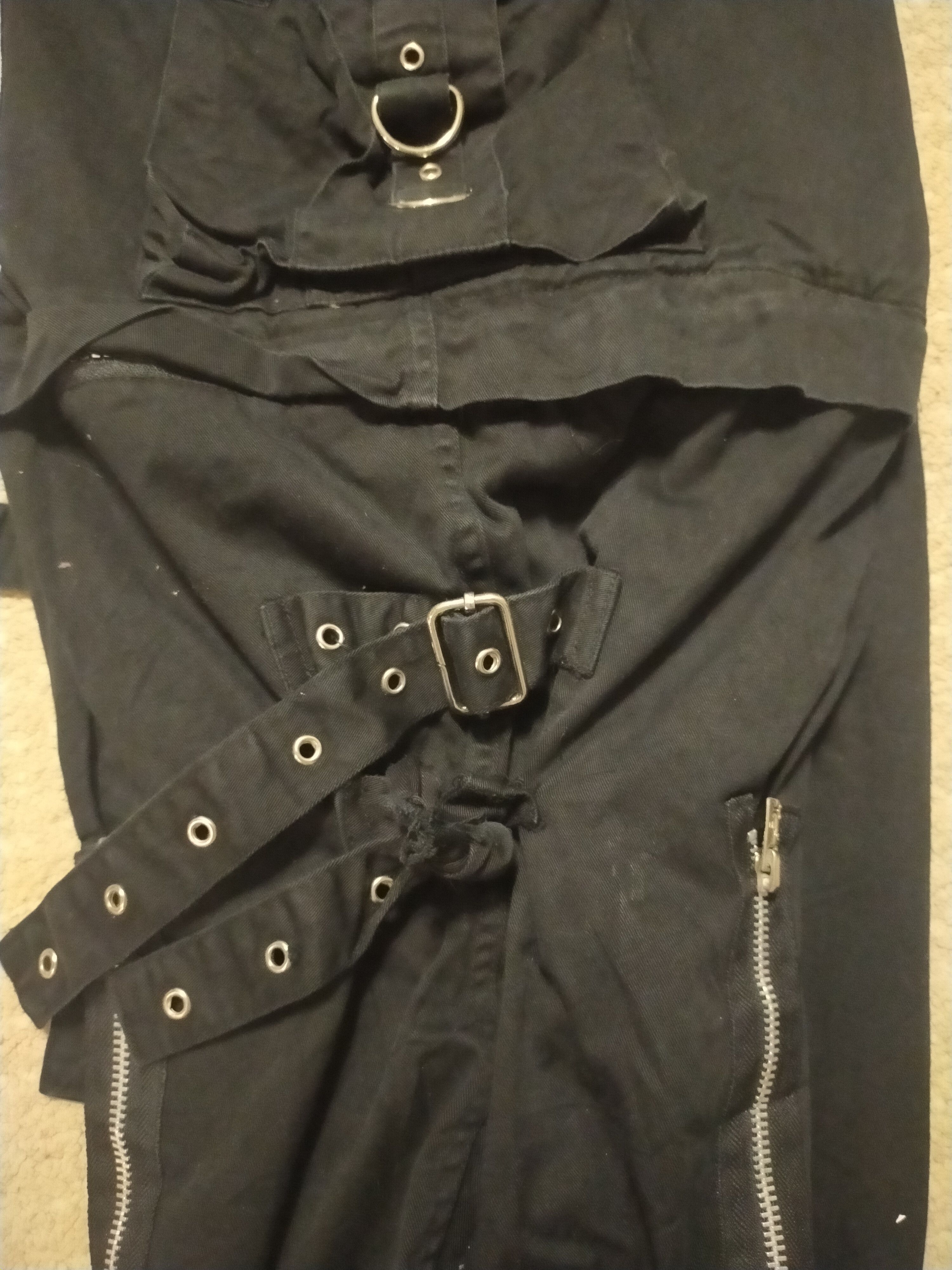 Seditionaries × Tripp NYC Bondage Seditionries Tactical MultiCargo 2 in 1/Short Pantt Size US 33 - 14 Thumbnail