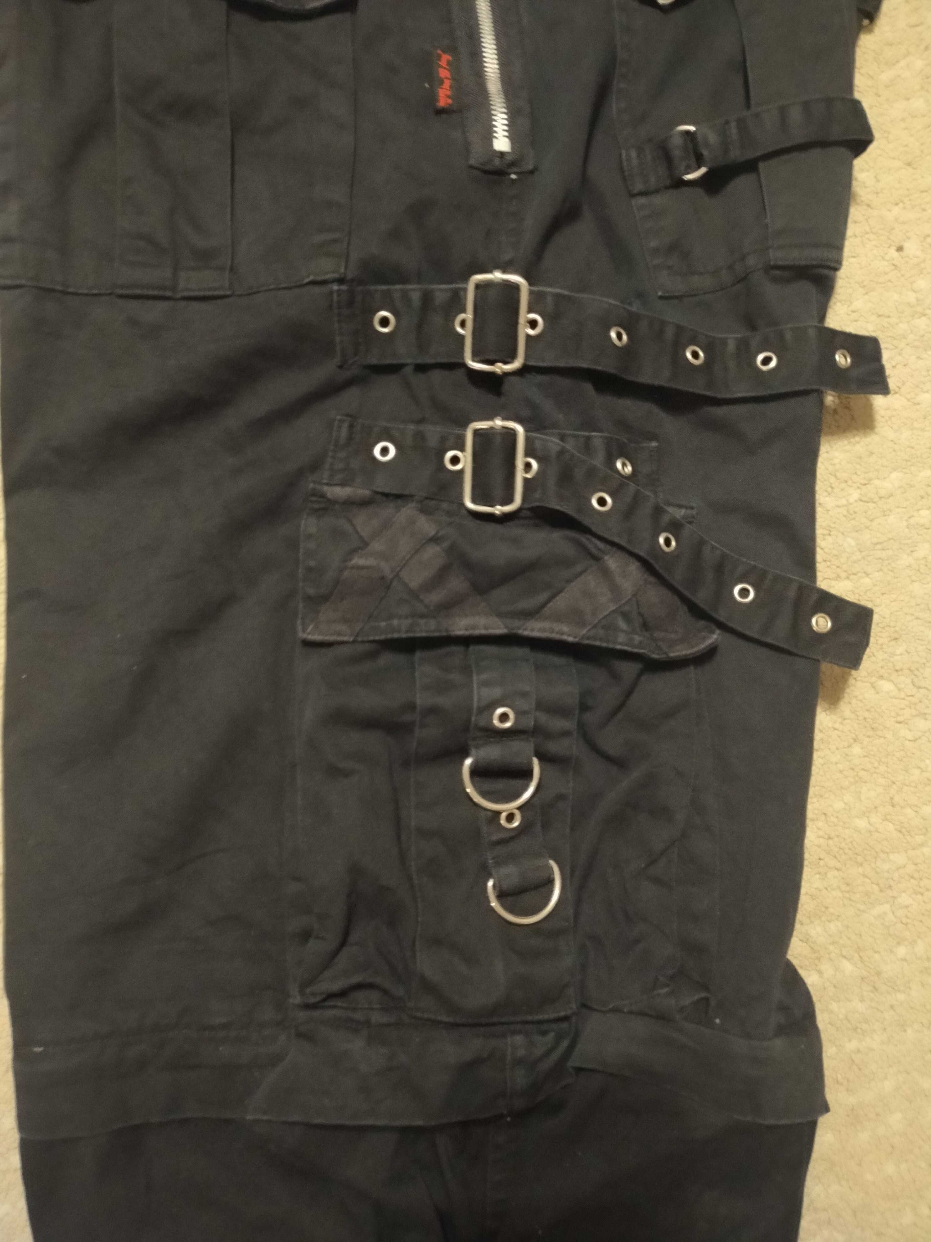 Seditionaries × Tripp NYC Bondage Seditionries Tactical MultiCargo 2 in 1/Short Pantt Size US 33 - 12 Thumbnail