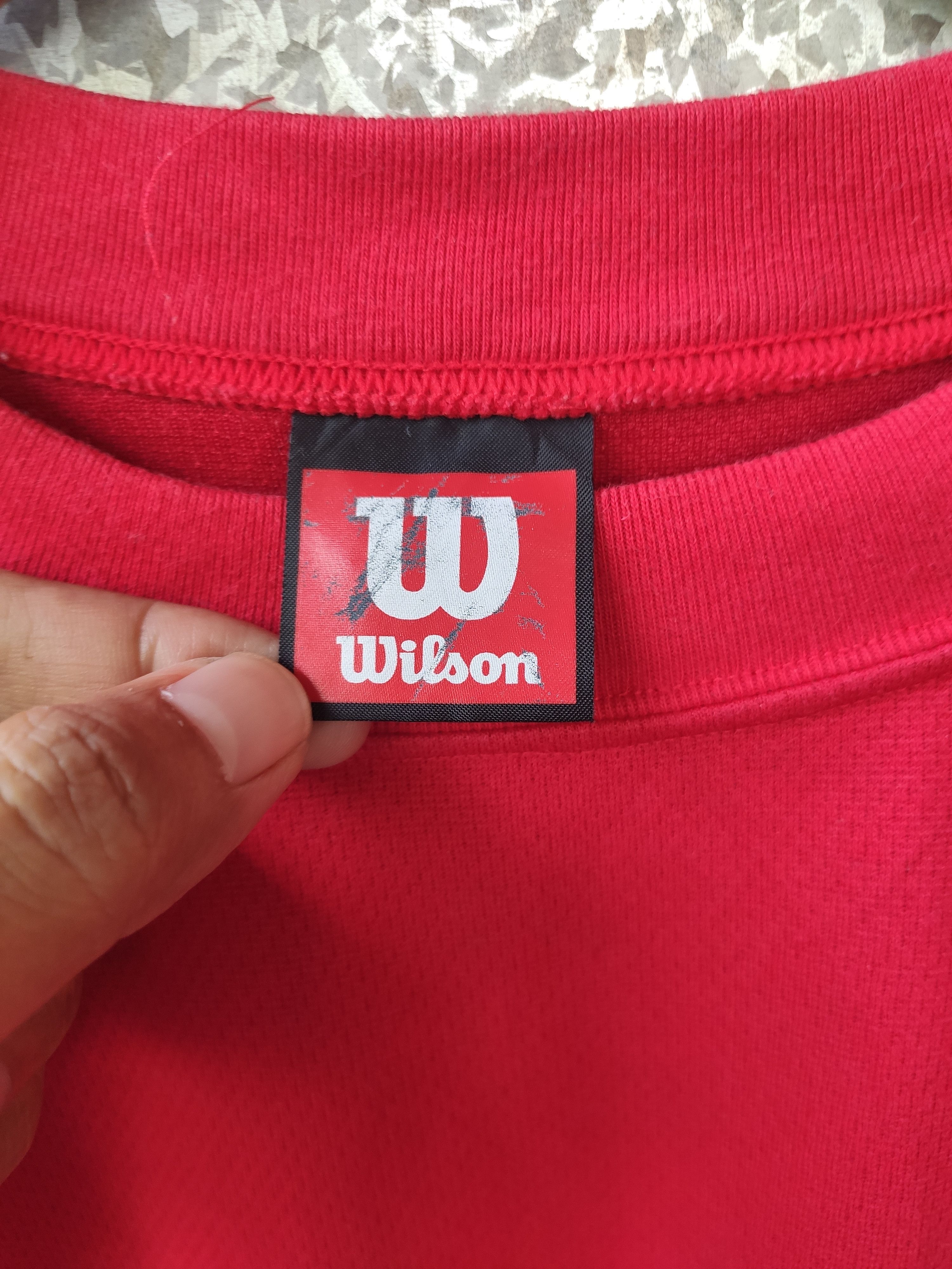 Vintage × Wilson Vintage 90s Vintage Wilson t shirt Size US M / EU 48-50 / 2 - 6 Thumbnail