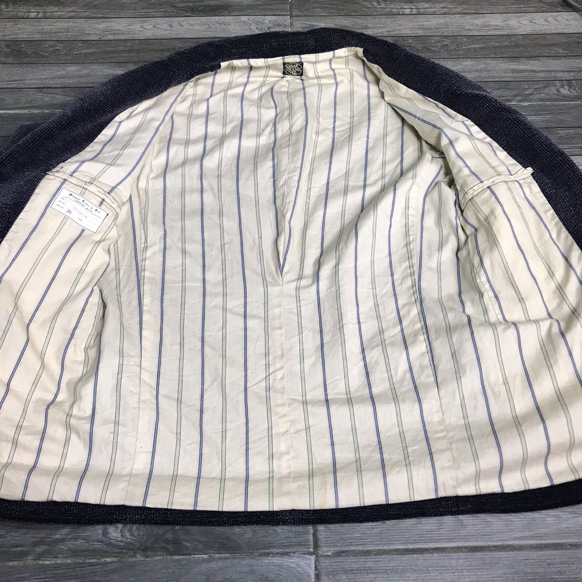 Japanese Brand SUGAR CANE CORDUROY BLAZER WORKWEAR Size 36R - 8 Thumbnail