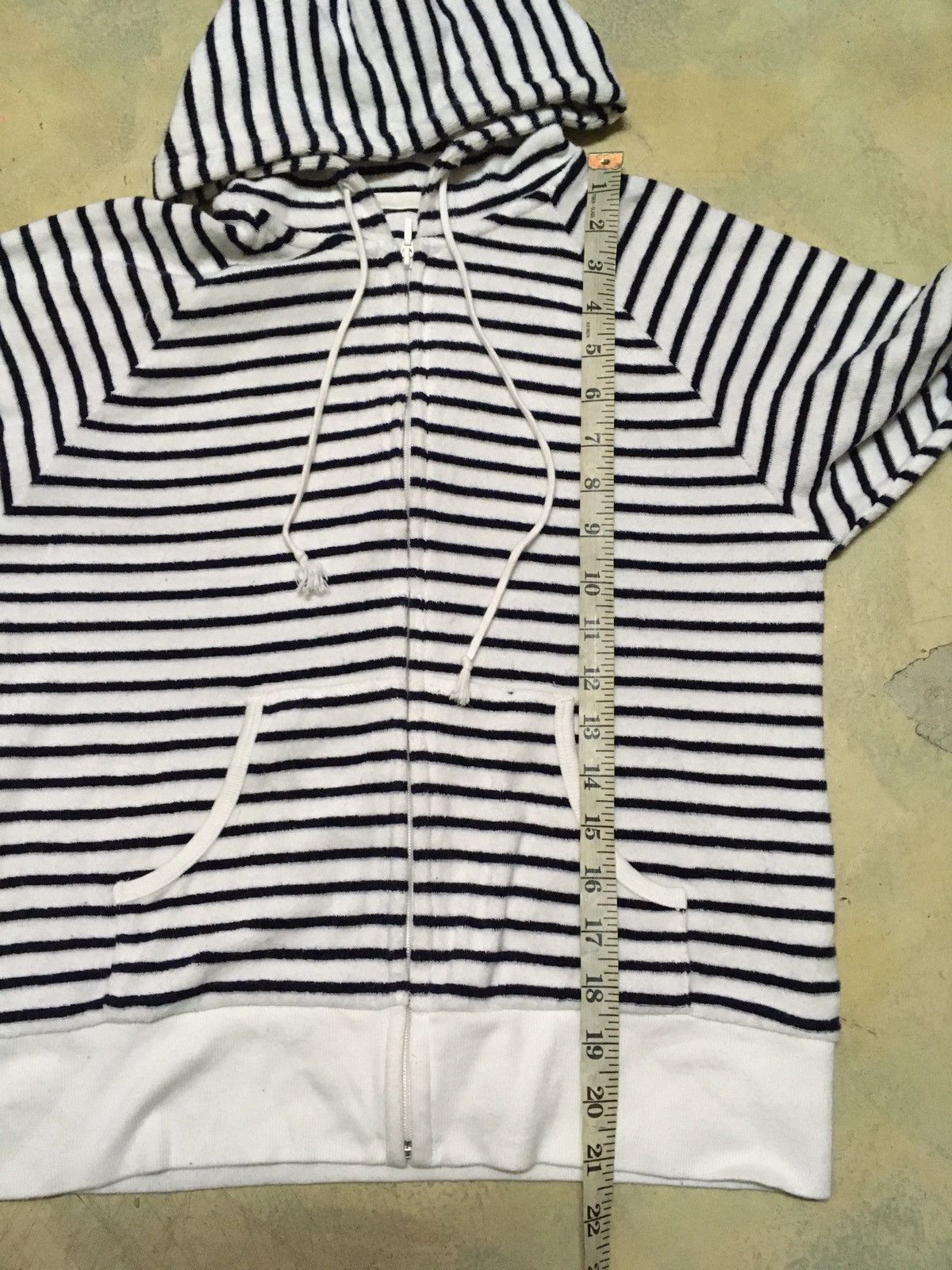 Japanese Brand × Uniqlo Japanese Brand Uniqlo Stripes sweater hoody Size US S / EU 44-46 / 1 - 5 Thumbnail