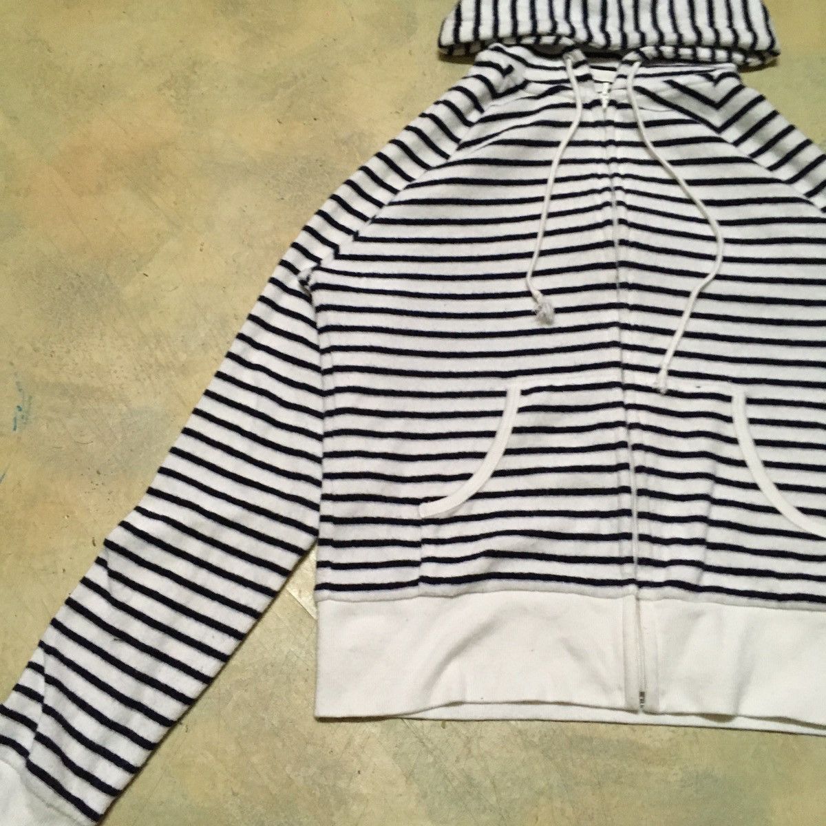 Japanese Brand × Uniqlo Japanese Brand Uniqlo Stripes sweater hoody Size US S / EU 44-46 / 1 - 2 Thumbnail