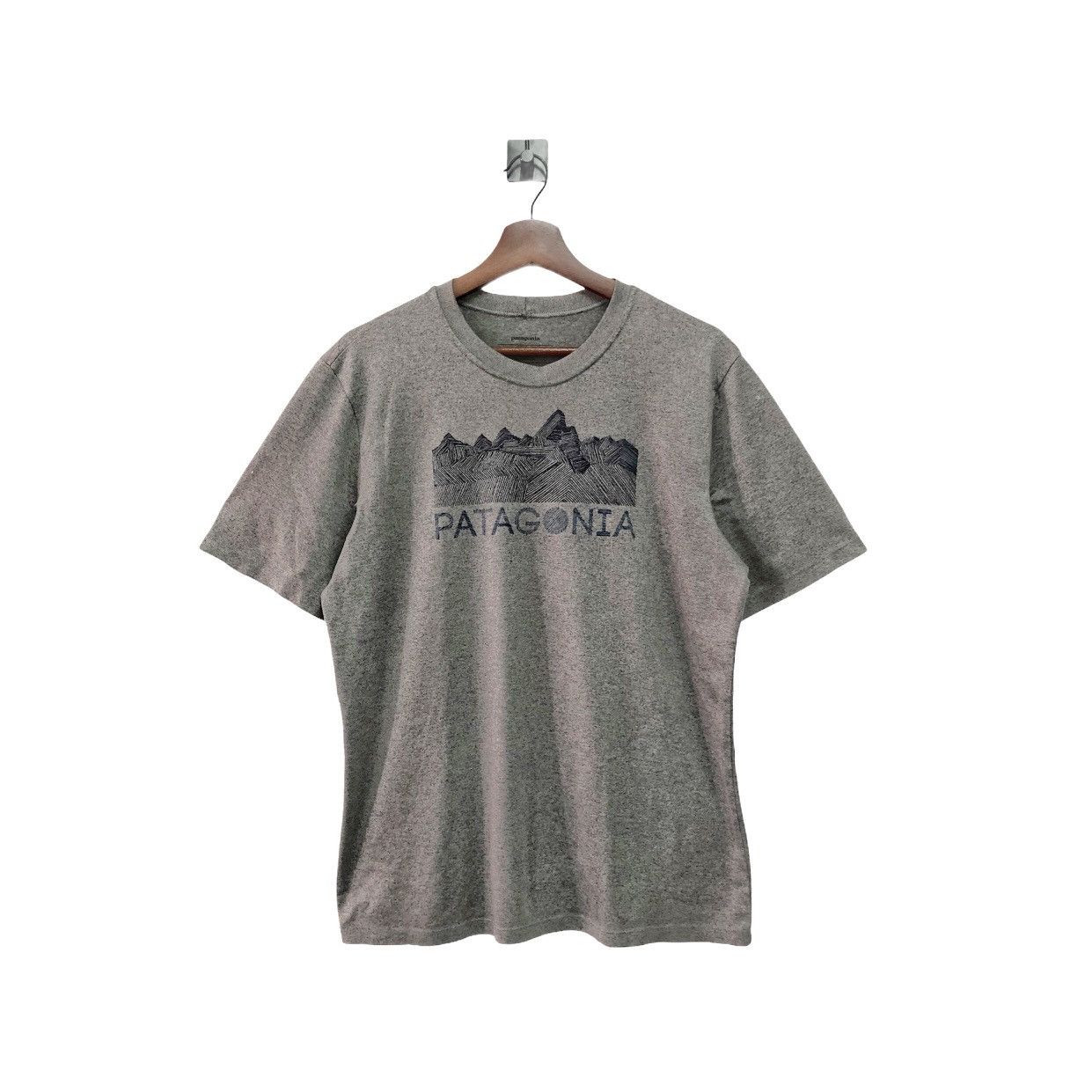 Patagonia Crewneck Tshirt Grey Size M