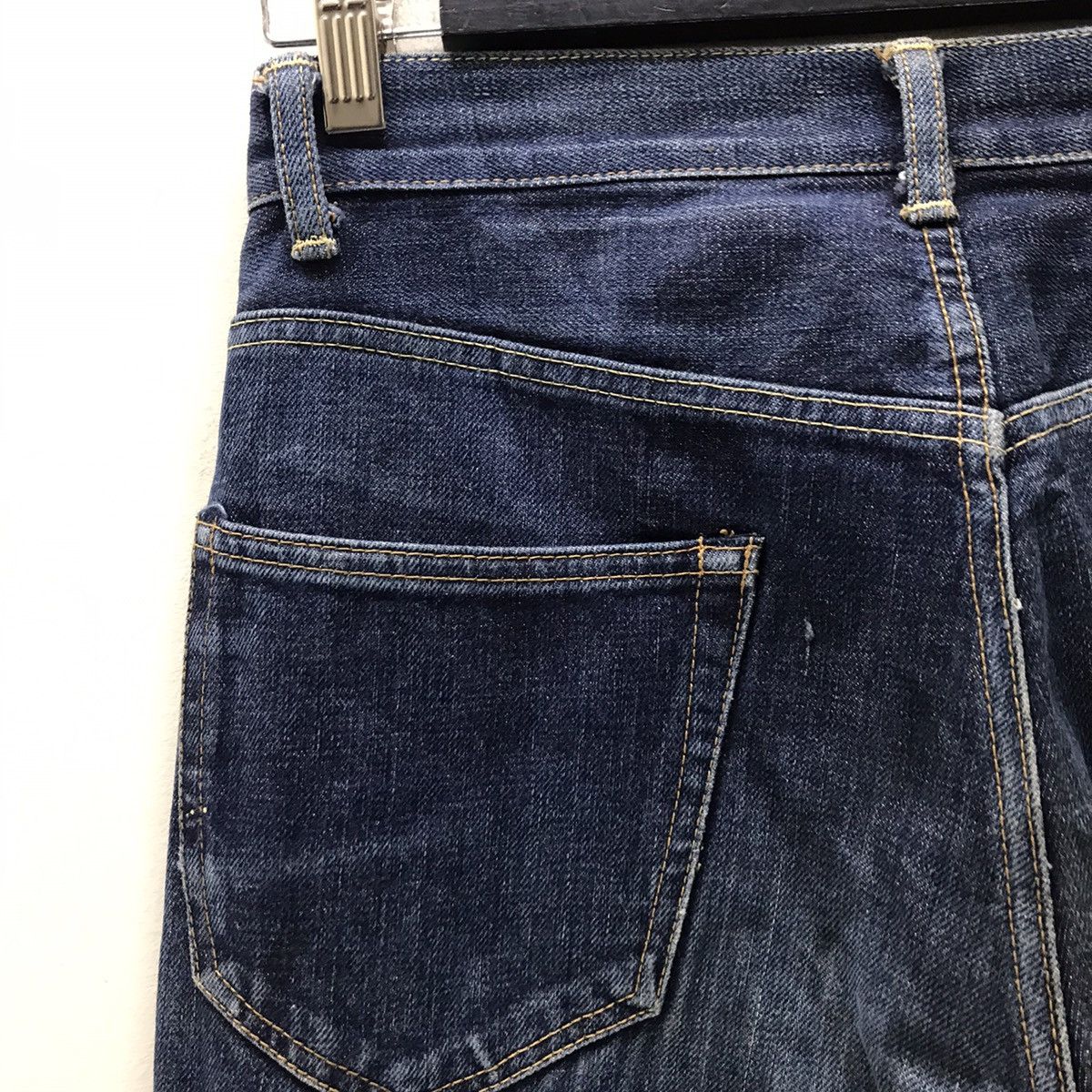 HOLLYWOOD RANCH MARKET HollyWood Ranch Market Denim Selvedge Indigo Size US 29 - 12 Thumbnail