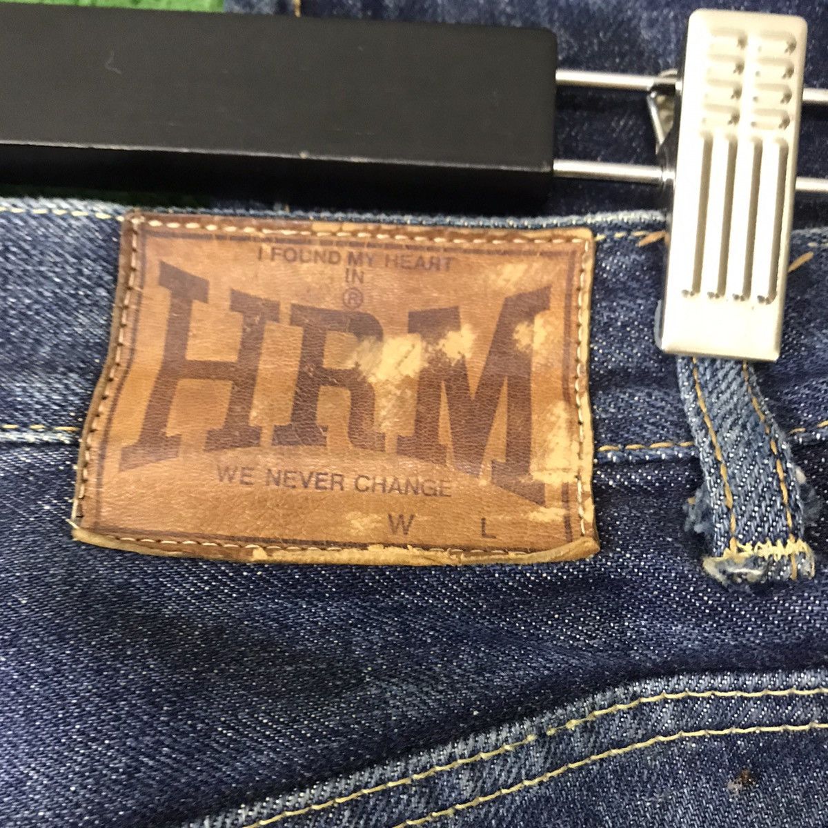 HOLLYWOOD RANCH MARKET HollyWood Ranch Market Denim Selvedge Indigo Size US 29 - 18 Thumbnail