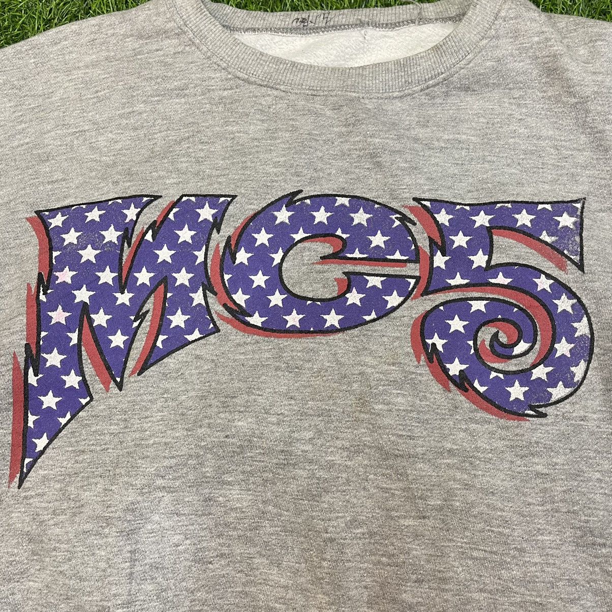Band Tees × Vintage VINTAGE MC5 ROCK AMERICAN BAND SWEATSHIRTS Size US XL / EU 56 / 4 - 9 Thumbnail