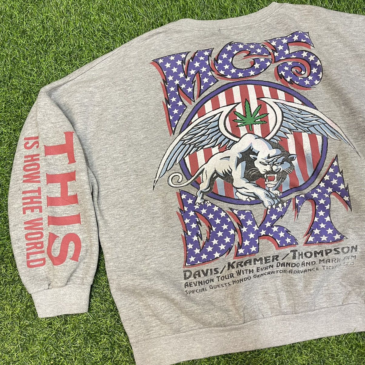 Band Tees × Vintage VINTAGE MC5 ROCK AMERICAN BAND SWEATSHIRTS Size US XL / EU 56 / 4 - 5 Thumbnail