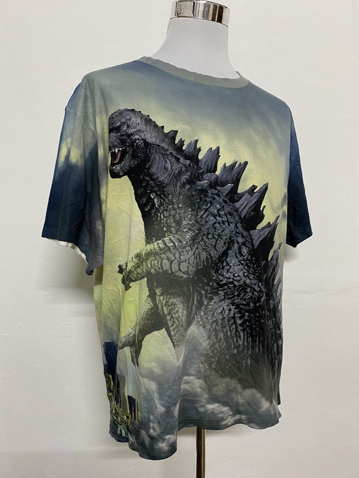 Cartoon Network Godzilla Movie All Overprint Tee Size US XXL / EU 58 / 5 - 4 Thumbnail