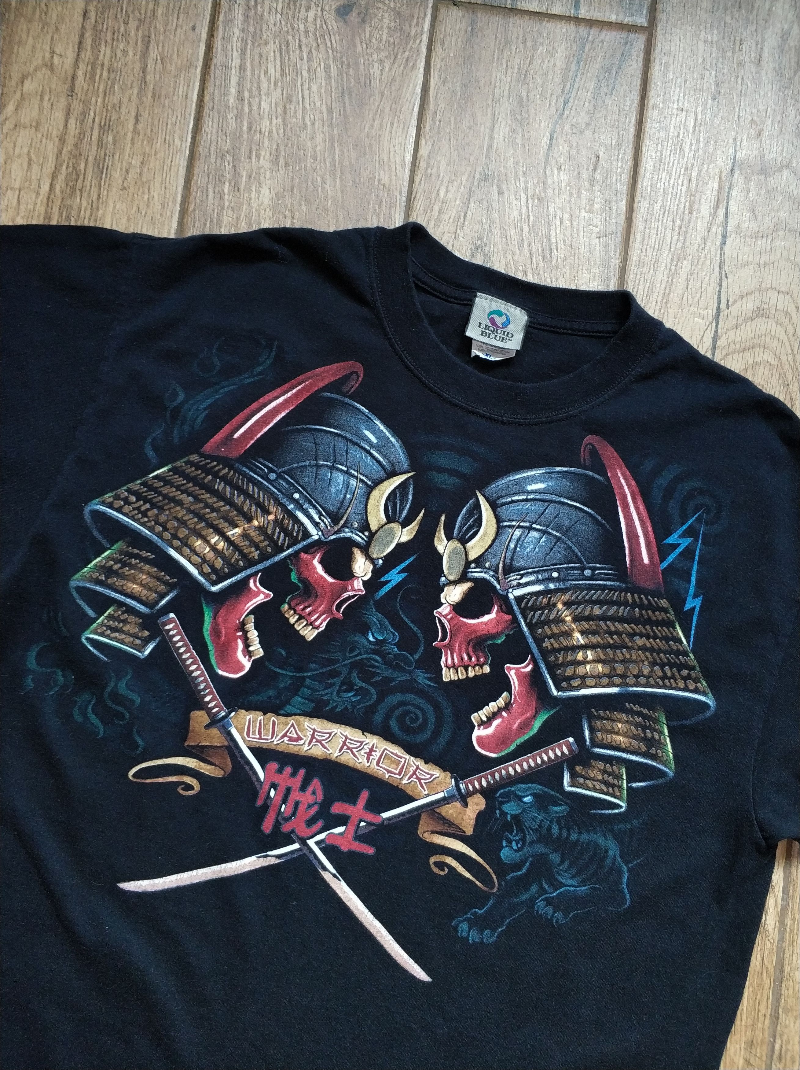 Liquid Blue Liquid blue vintage samurai t-shirt XL Size US XL / EU 56 / 4 - 2 Thumbnail