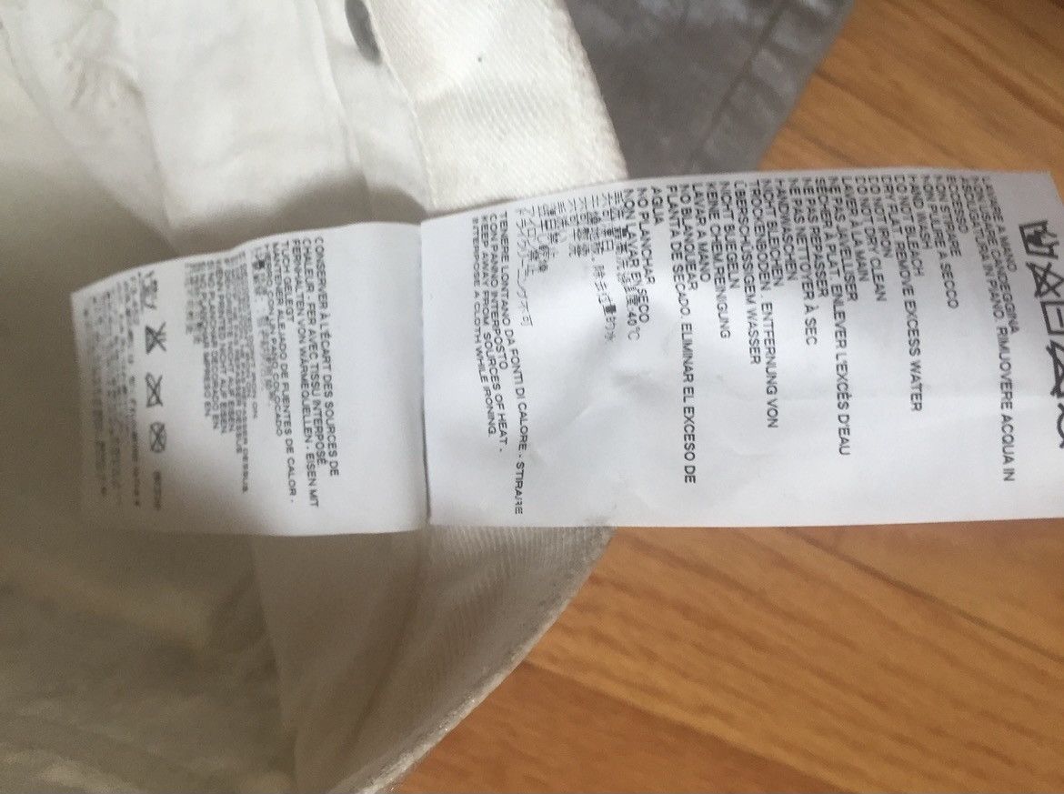 Maison Margiela silver painted jeans Size US 31 - 5 Thumbnail