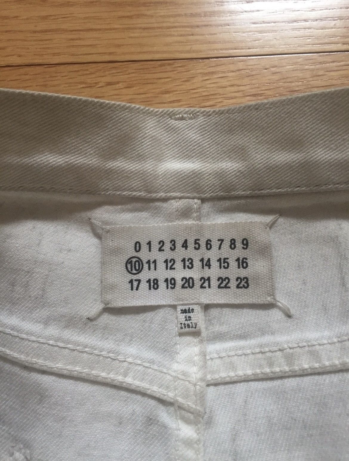 Maison Margiela silver painted jeans Size US 31 - 3 Thumbnail