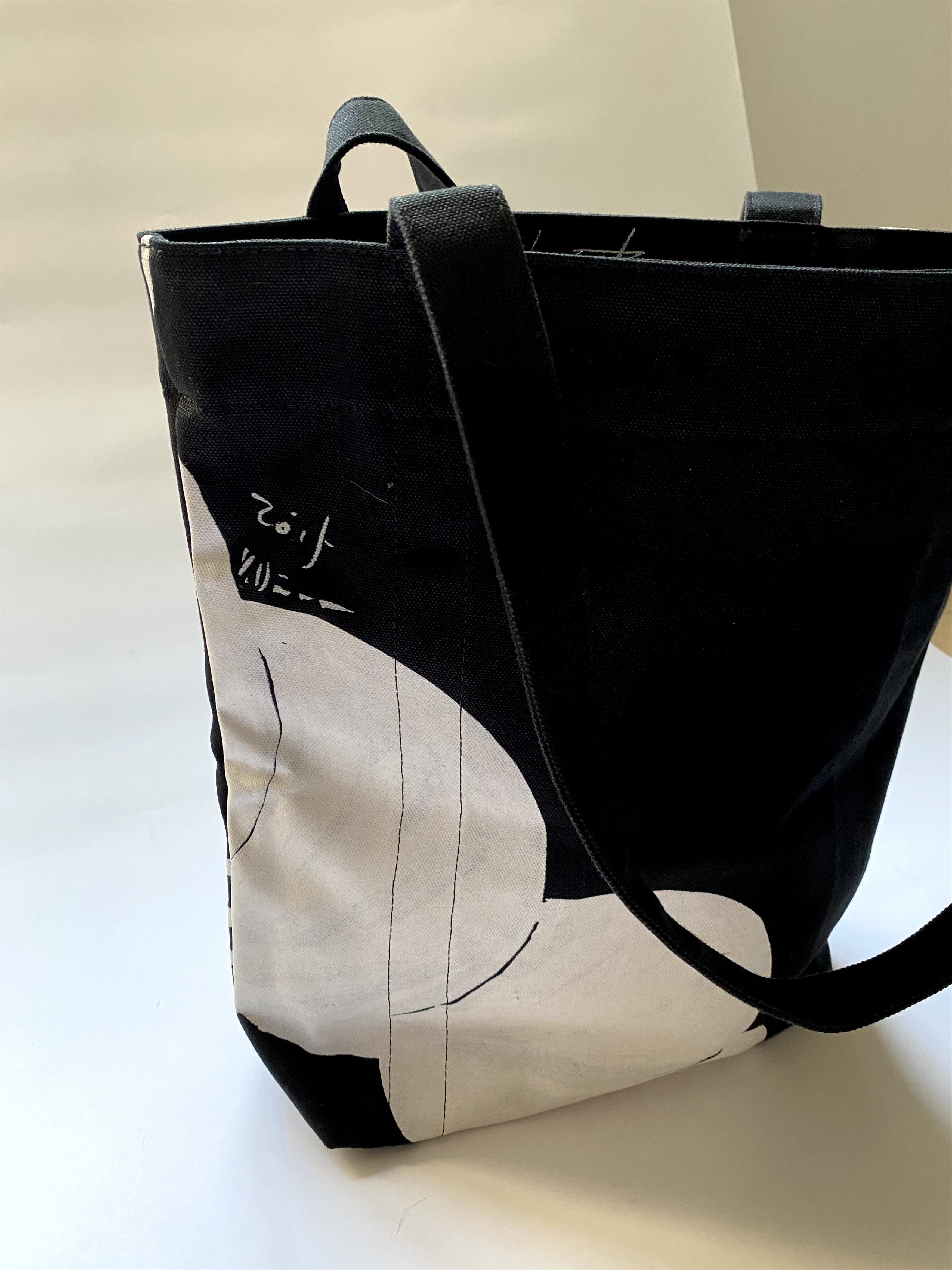 Yohji Yamamoto ⚡️QUICK SALE⚡️ Yohji Yamamoto Black Tote Bag Size ONE SIZE - 6 Thumbnail
