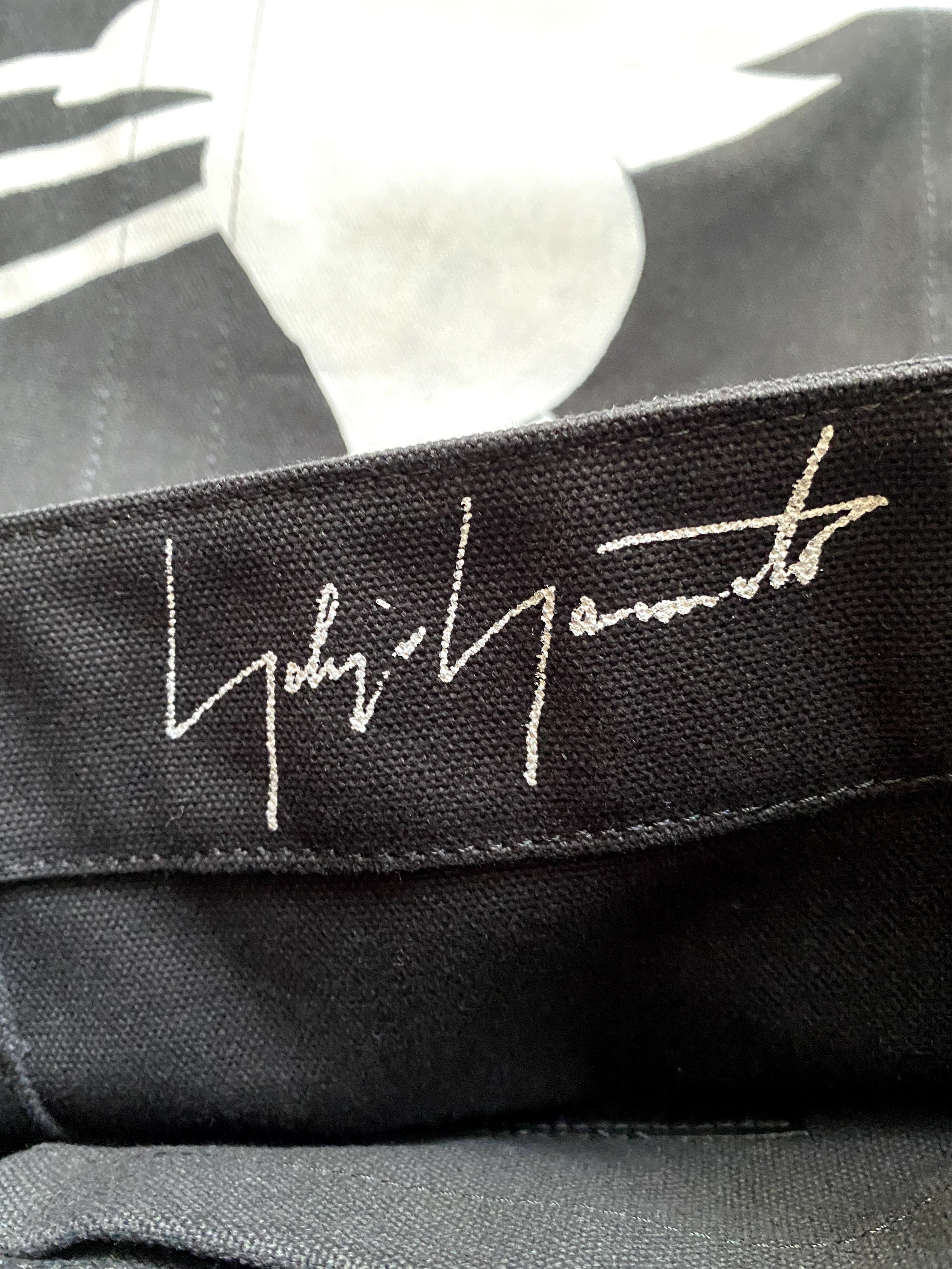 Yohji Yamamoto ⚡️QUICK SALE⚡️ Yohji Yamamoto Black Tote Bag Size ONE SIZE - 4 Thumbnail