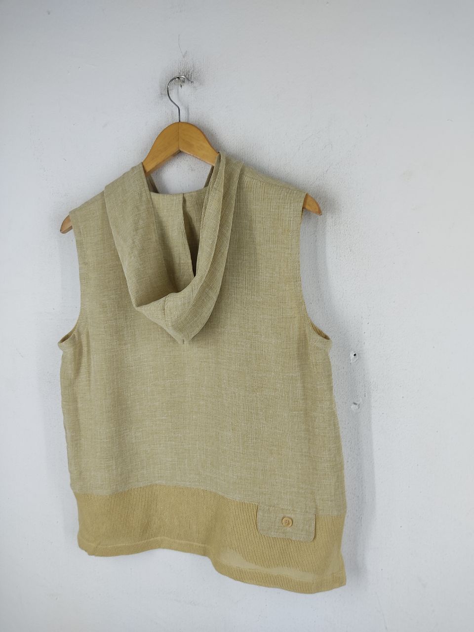 Japanese Brand × Vintage Embroidered Cleopatra Hooded Vest Size US M / EU 48-50 / 2 - 6 Thumbnail