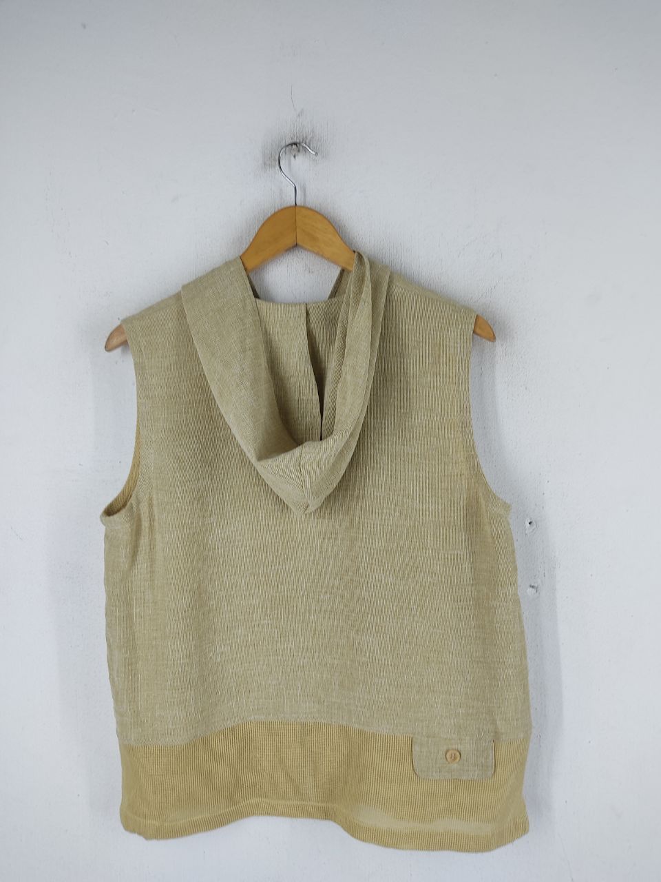 Japanese Brand × Vintage Embroidered Cleopatra Hooded Vest Size US M / EU 48-50 / 2 - 3 Thumbnail