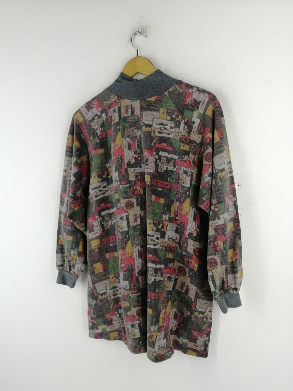Japanese Brand × Vintage D.Three Fullprint Double Pocket Sweatshirt Size US L / EU 52-54 / 3 - 3 Thumbnail
