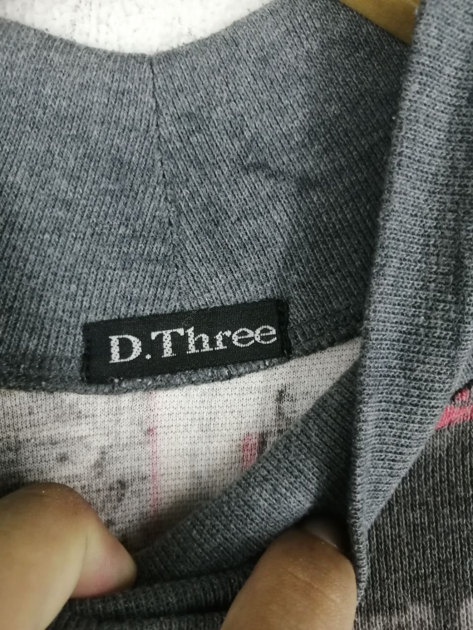 Japanese Brand × Vintage D.Three Fullprint Double Pocket Sweatshirt Size US L / EU 52-54 / 3 - 4 Thumbnail