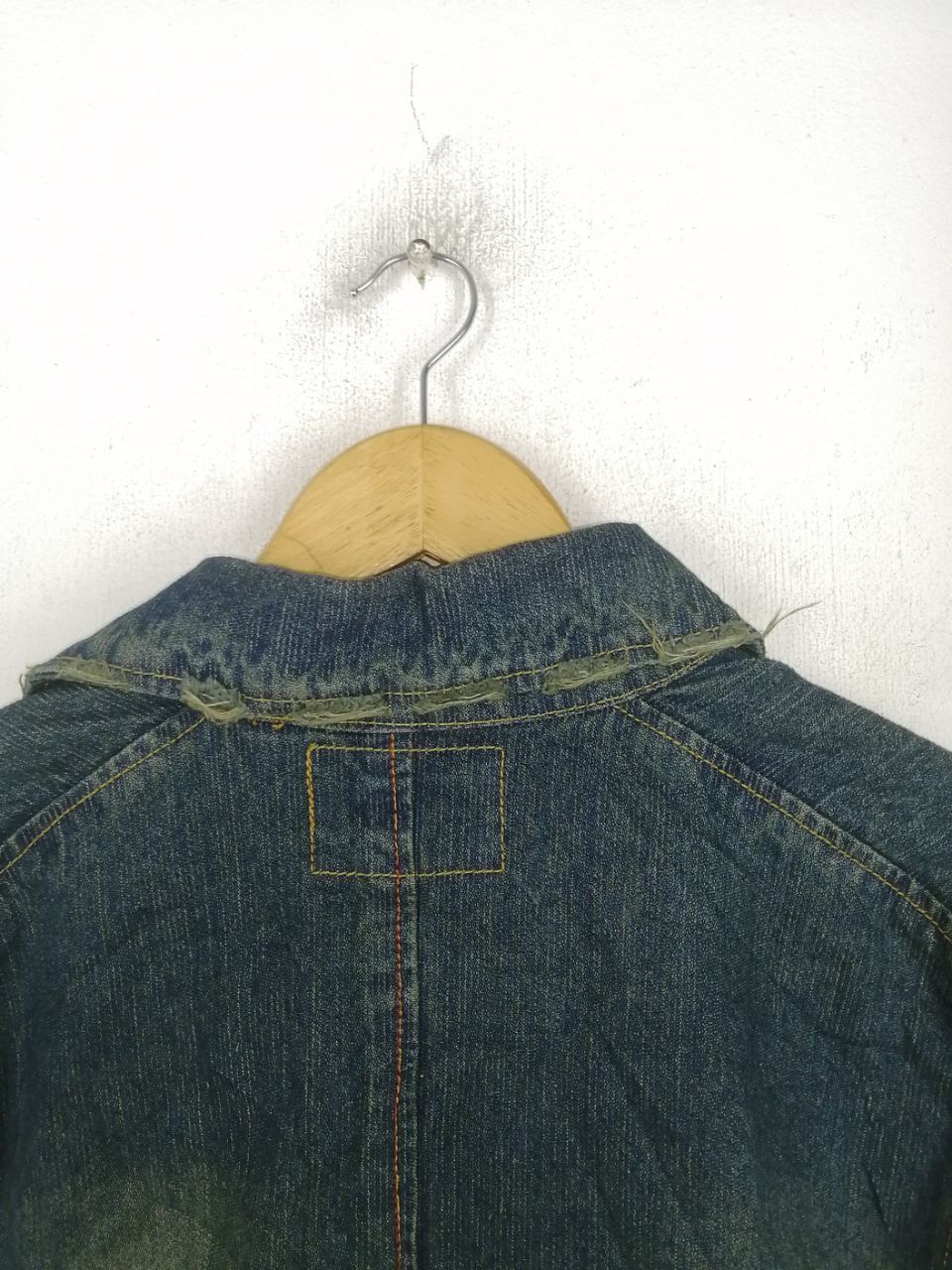 Japanese Brand Big Shark Denim Long Jacket Size US M / EU 48-50 / 2 - 6 Thumbnail