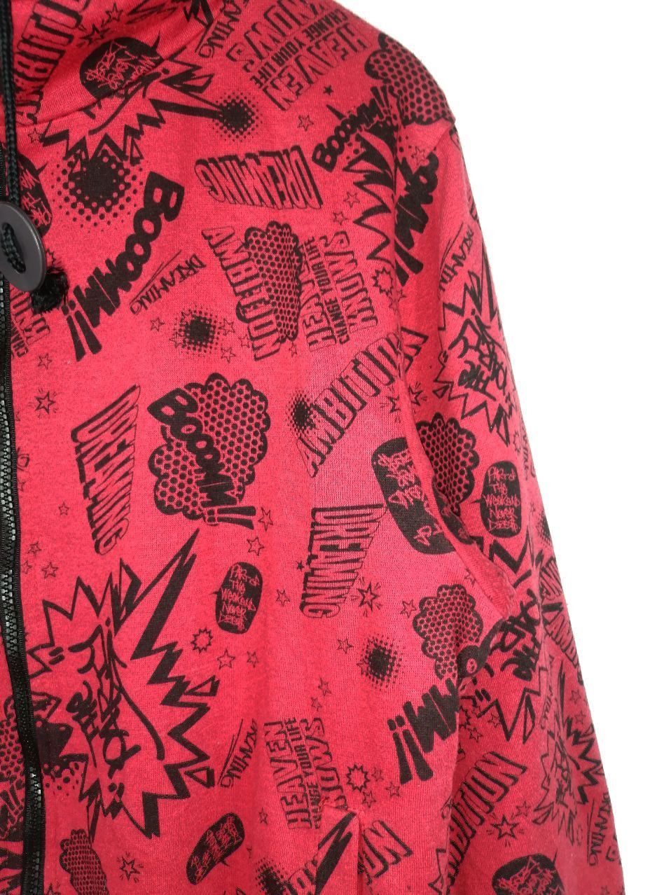 Japanese Brand Booth Overprinted Red Hoodie Size US L / EU 52-54 / 3 - 5 Thumbnail