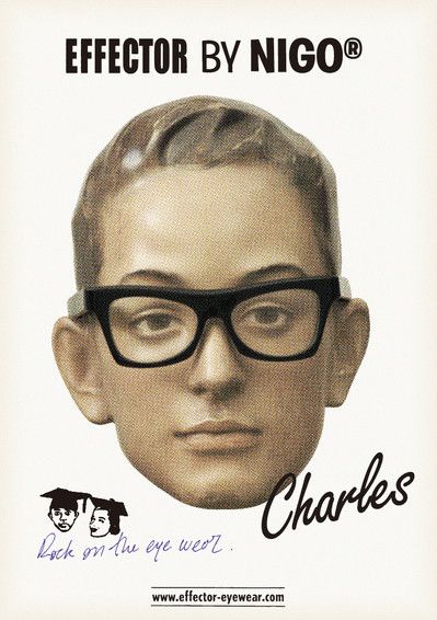 Effector × Nigo Effector by Nigo “Charles” Eyeglasses | Grailed