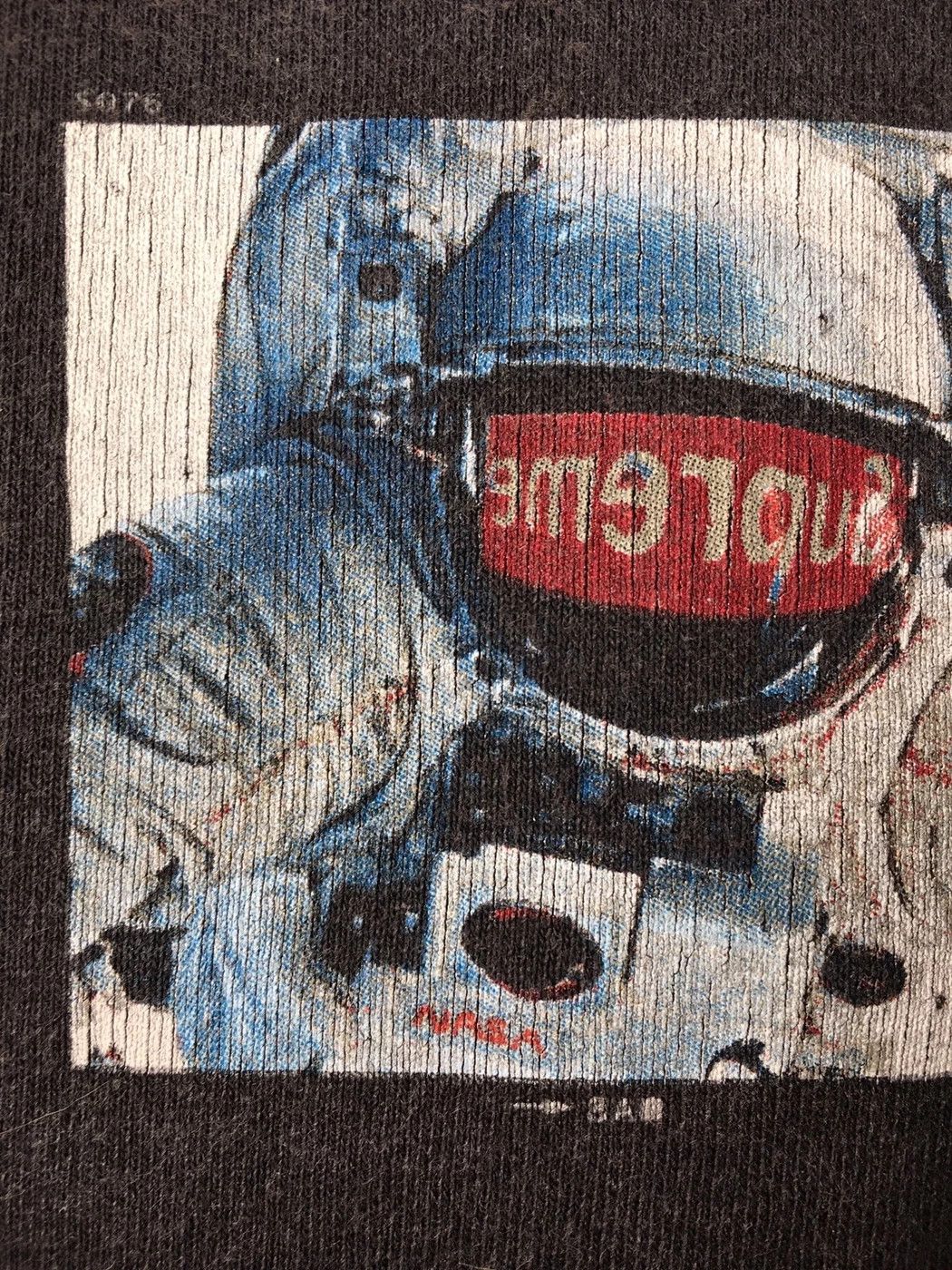 Supreme 1998 Supreme Astronaut Tee Black Large Astro Grail OG Satin Size US L / EU 52-54 / 3 - 5 Thumbnail