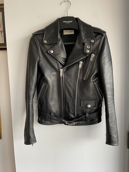 Saint Laurent Paris SLP FW13 1/1 CAMPAIGN SAMPLE L17 Leather Moto ...