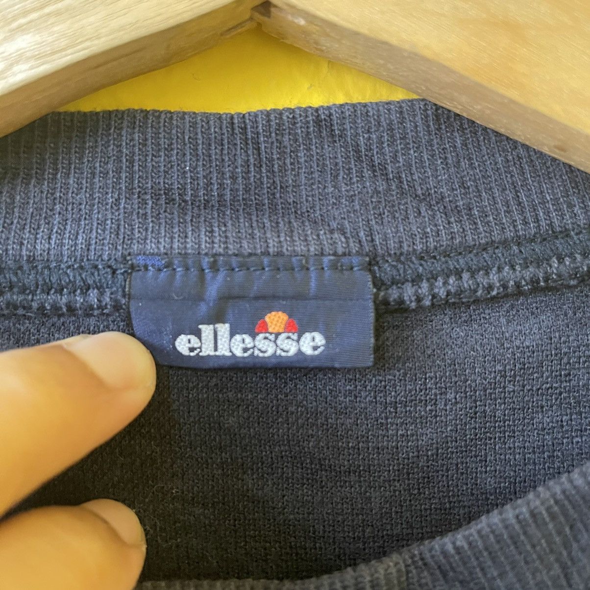 Ellesse × Vintage Vintage 90’s Ellesse Big Logo Embroided Crewneck Size S Size US S / EU 44-46 / 1 - 7 Thumbnail