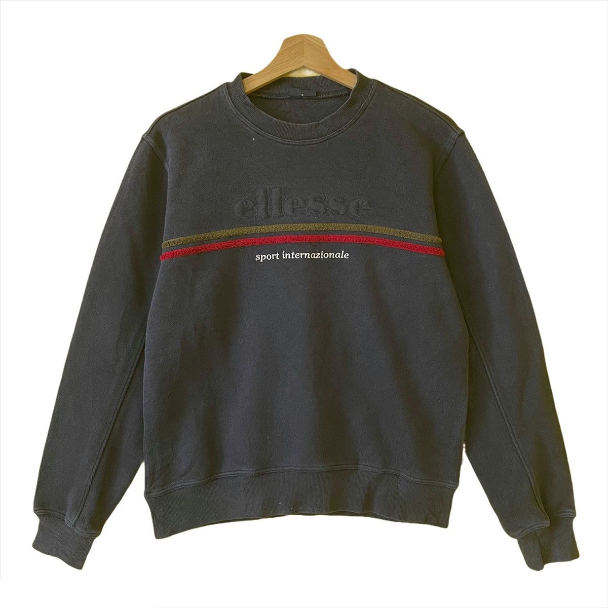 Ellesse × Vintage Vintage 90’s Ellesse Big Logo Embroided Crewneck Size S Size US S / EU 44-46 / 1 - 1 Thumbnail