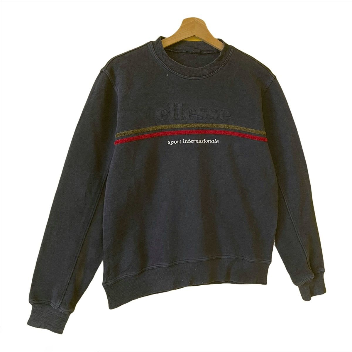 Ellesse × Vintage Vintage 90’s Ellesse Big Logo Embroided Crewneck Size S Size US S / EU 44-46 / 1 - 2 Thumbnail