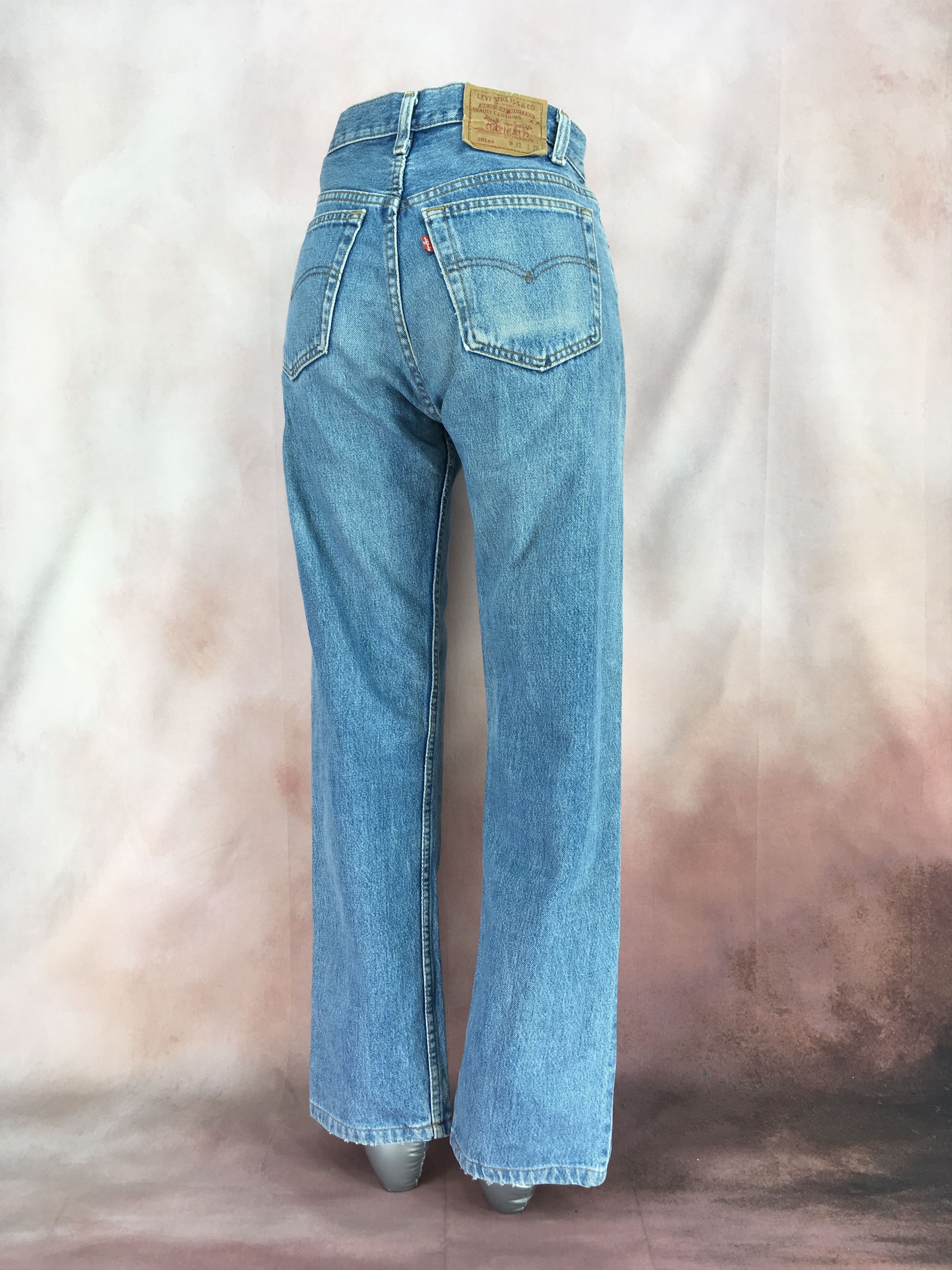 Levis 501XX Waist 31 inch Vintage Jeans Made In USA