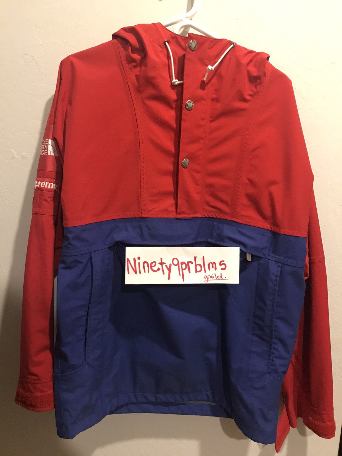 SS10 Supreme x The North Face Expedition Pullover Jacket