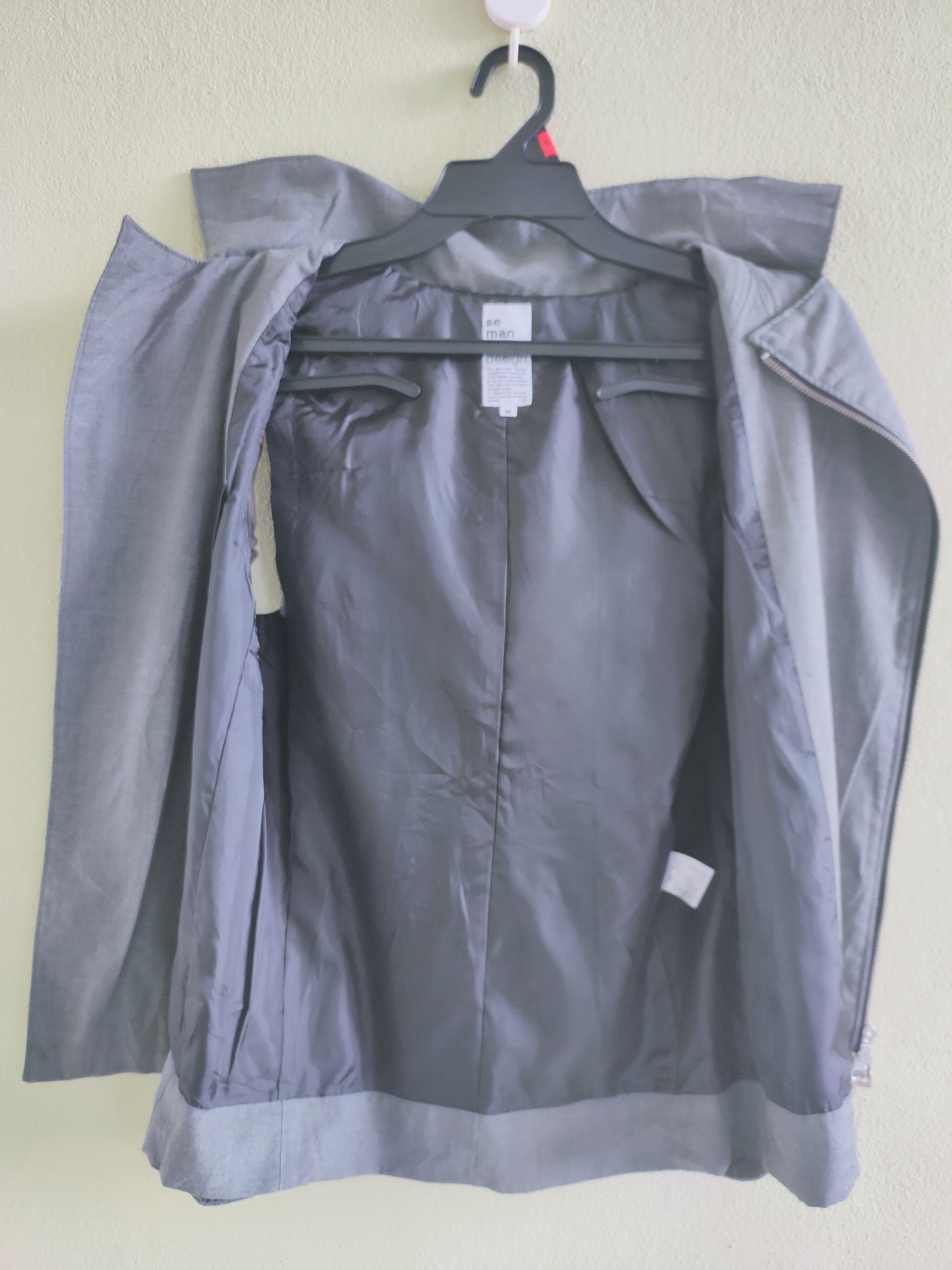 Japanese Brand SEMANTIC DESIGN hoodie track vest Size US XS / EU 42 / 0 - 7 Thumbnail