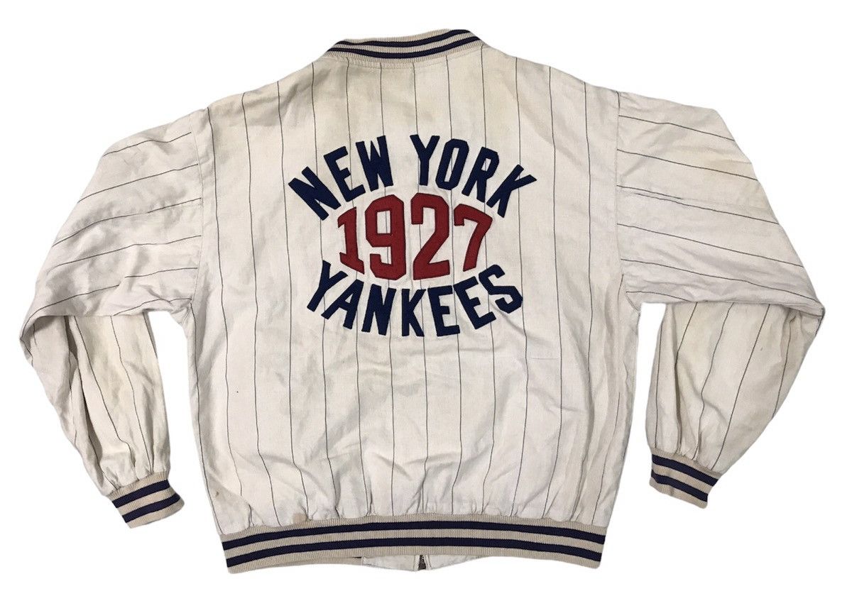 MLB × New York Yankees × Vintage New York Yankees Rivirsible Varsity Jacket Size US M / EU 48-50 / 2 - 1 Thumbnail