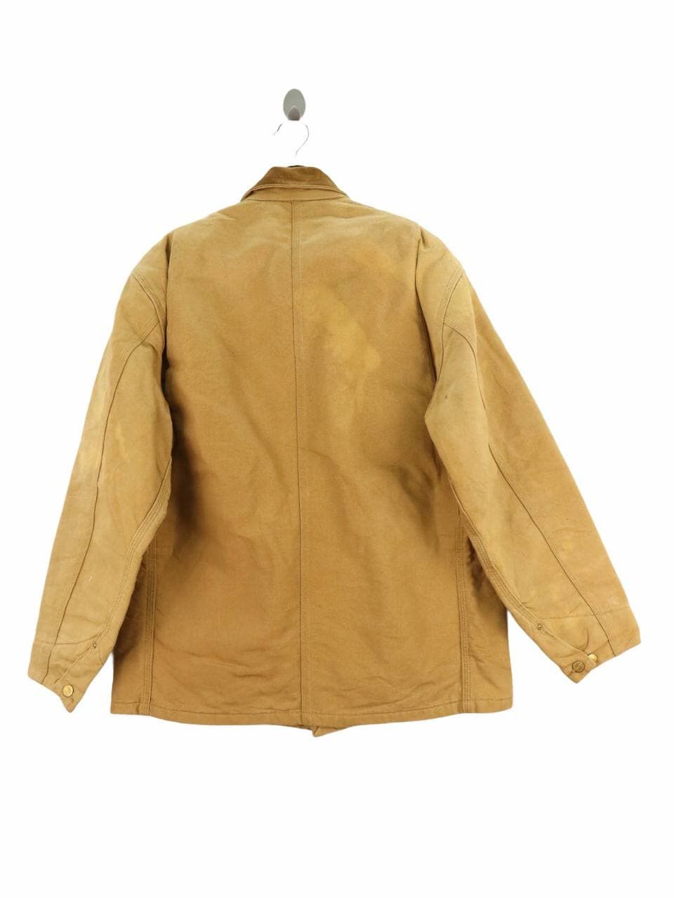 Carhartt 80s Anniv. 100 Years Duck Canvas Blanket Lined Chore Jacket Size US L / EU 52-54 / 3 - 3 Thumbnail
