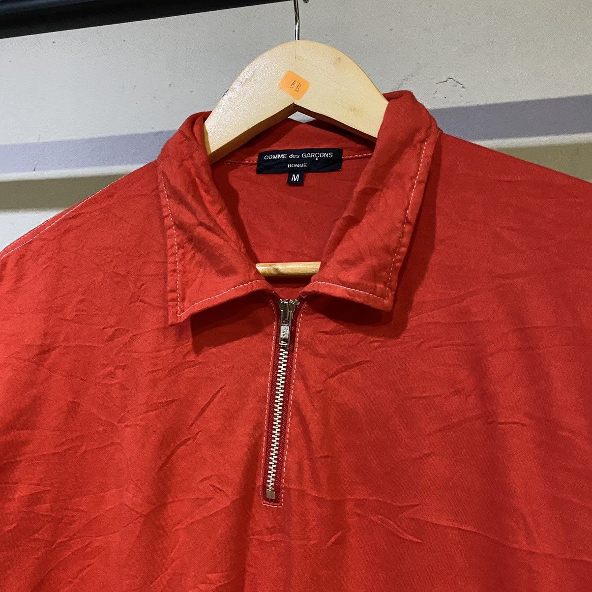 Comme des Garcons × Comme des Garcons Homme × Comme des Garcons SHIRT Comme Des Garcons Homme Zipper Tee Size US M / EU 48-50 / 2 - 3 Thumbnail