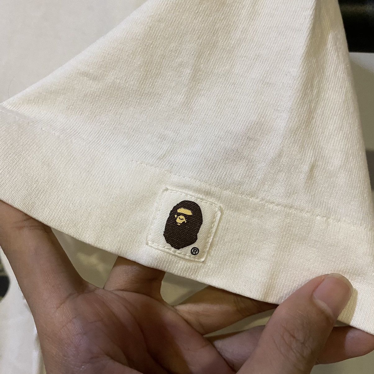Bape × Vintage VINTAGE Bape Big Head Tiger Stripe Tee Size US L / EU 52-54 / 3 - 7 Thumbnail