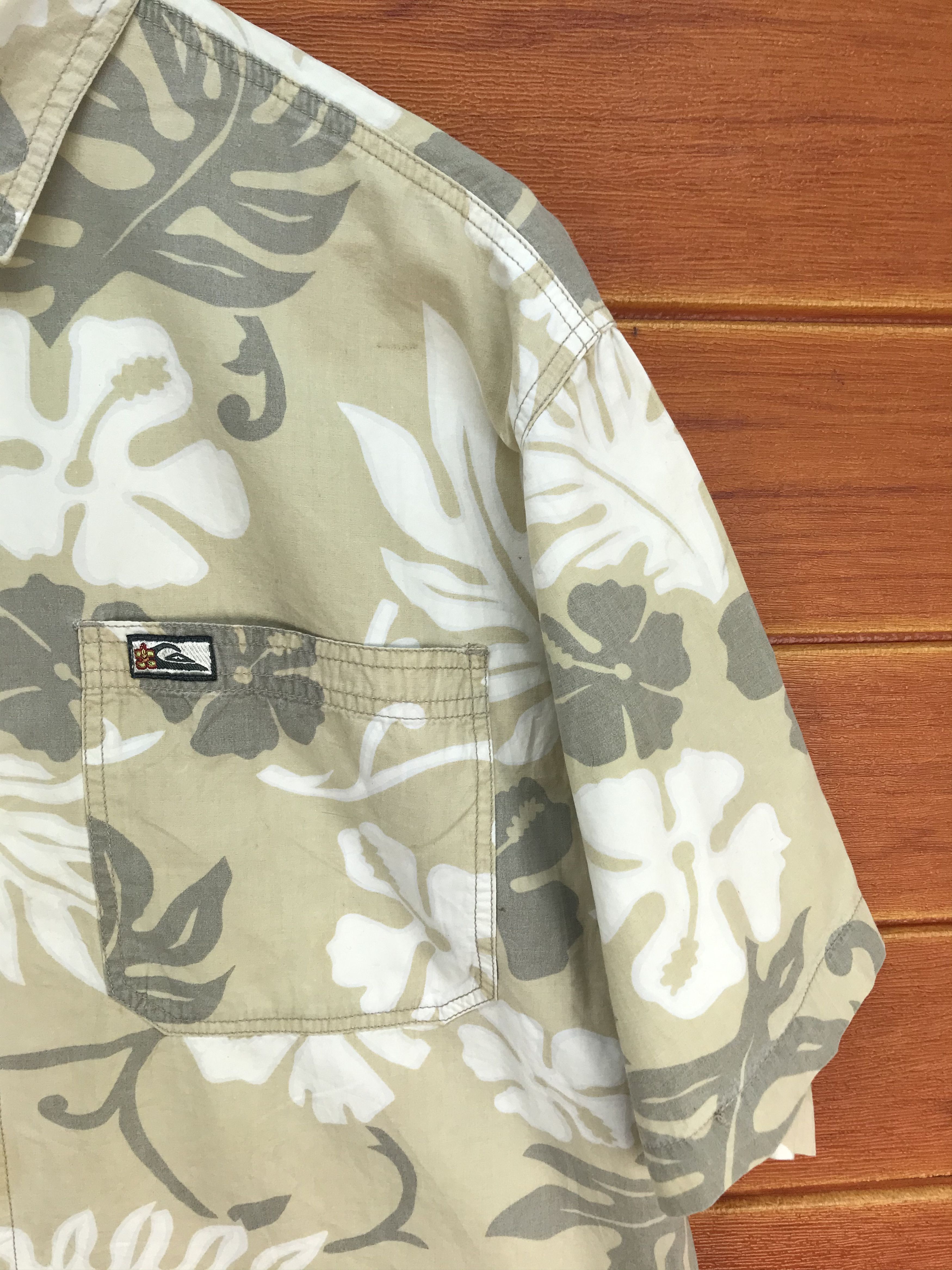 Quiksilver Vintage QUIKSILVER Hawaiian Shirt Size US M / EU 48-50 / 2 - 3 Thumbnail