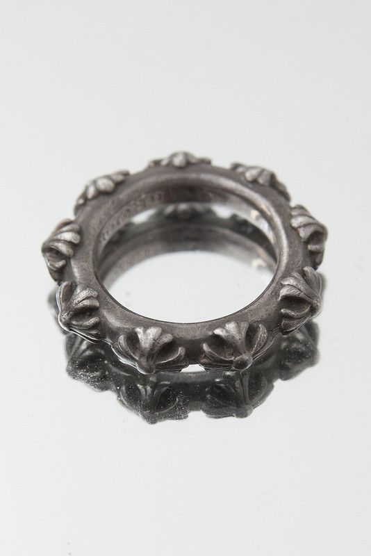 Chrome Hearts Chrome Hearts Cross band ring US 9 Size ONE SIZE - 1 Thumbnail
