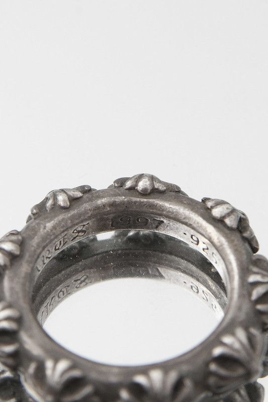 Chrome Hearts Chrome Hearts Cross band ring US 9 Size ONE SIZE - 6 Thumbnail