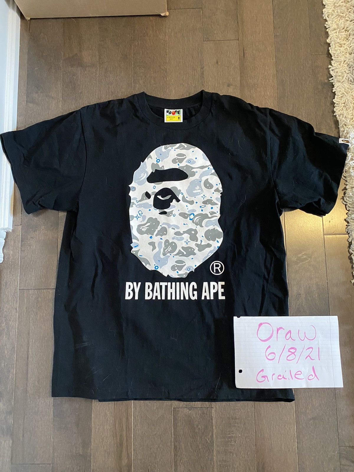 Bape Glow In The Dark Tee Grailed