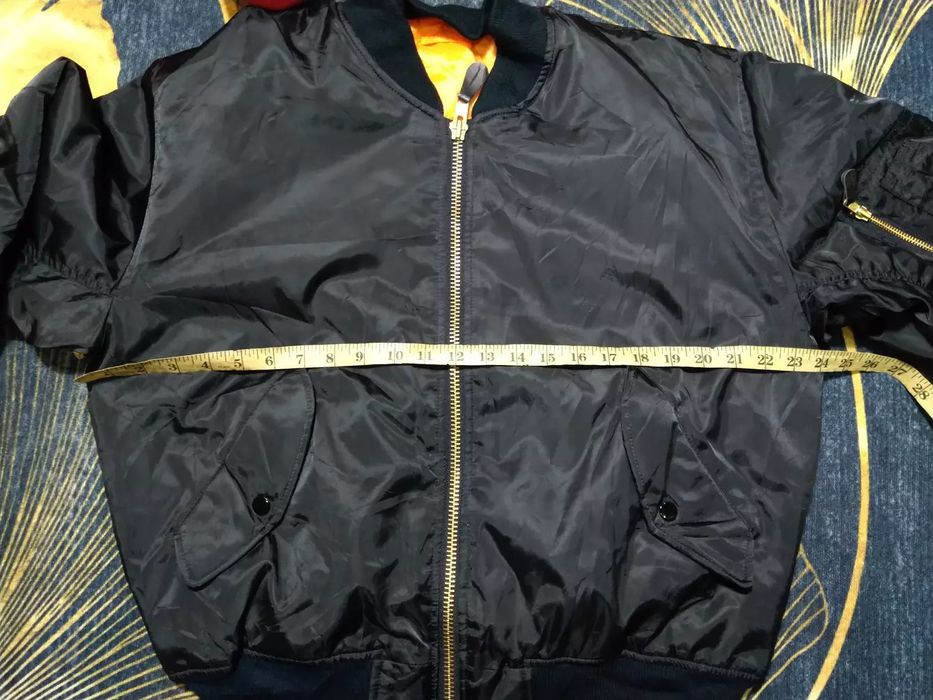 Military Flight Satin Nylon Aviator Jacket | Grailed