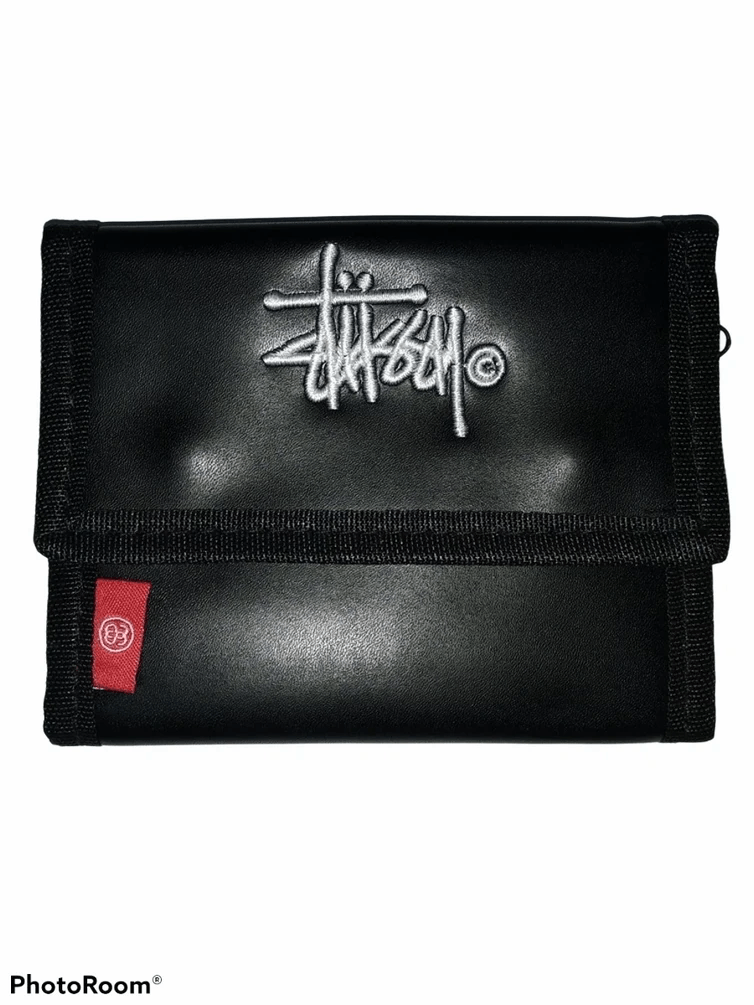 Japanese Brand × Streetwear × Stussy Stussy Wallet Embroidery OG Logo ...