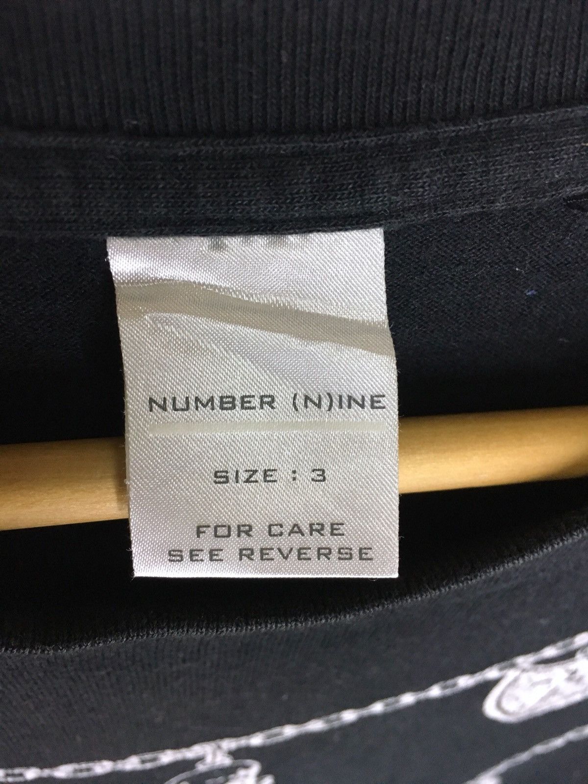 トップス vintage number nine design tee size 2 Number (N)ine Rare Design Vintage Number Nine T-shirt | Grailed
