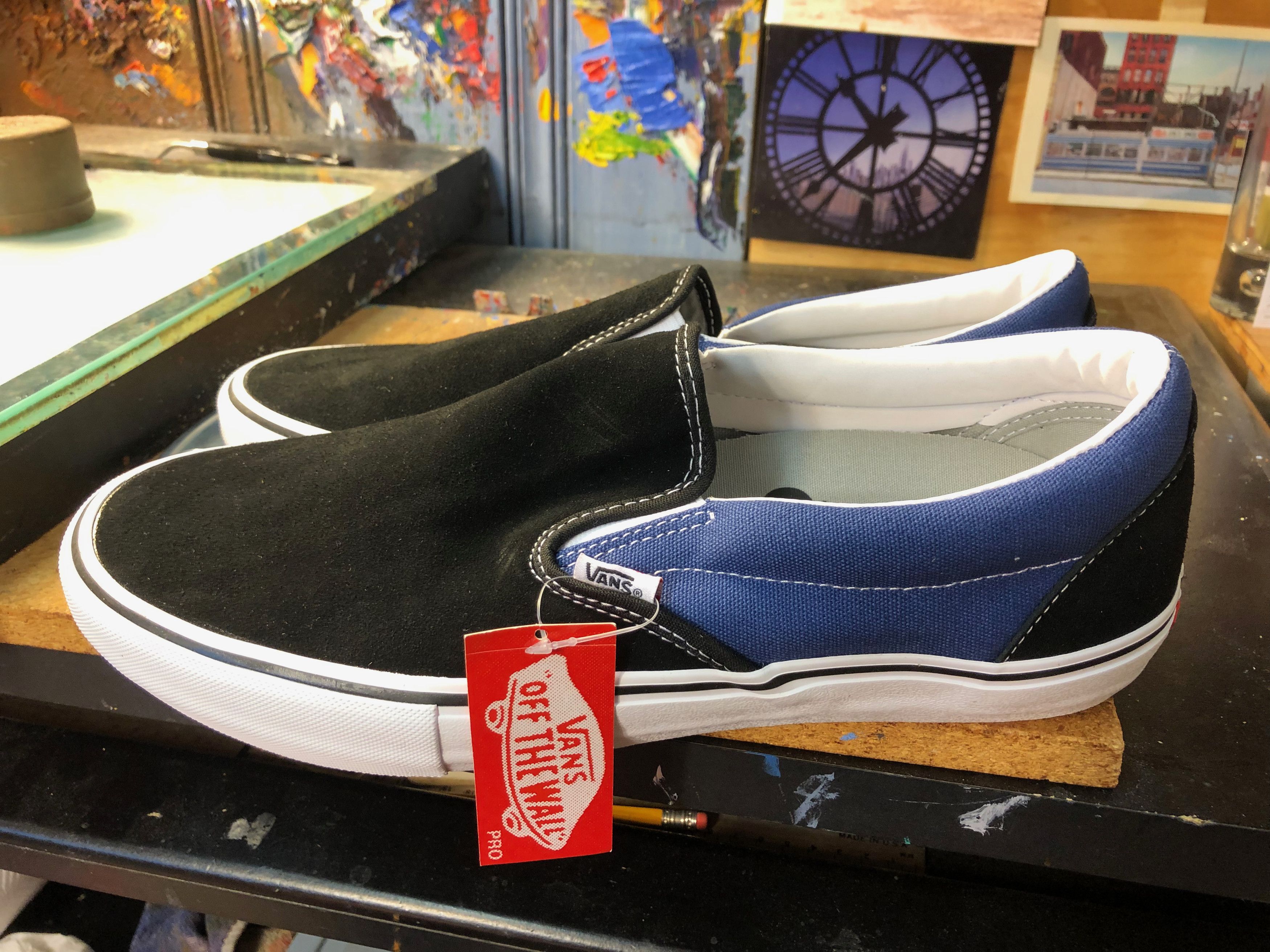 Vans slip on pro anti hero hot sale