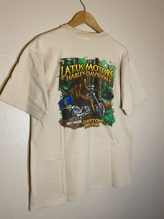 Vintage Vintage Bigfoot Harley Davidson T Shirt | Grailed