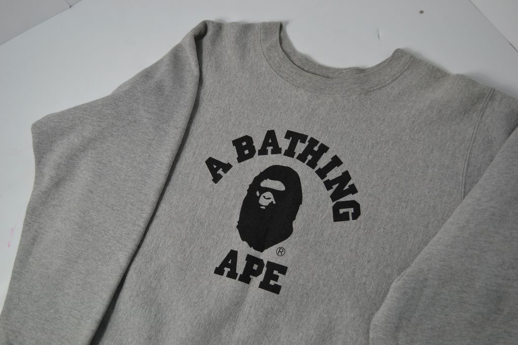 Bape x champion discount crewneck