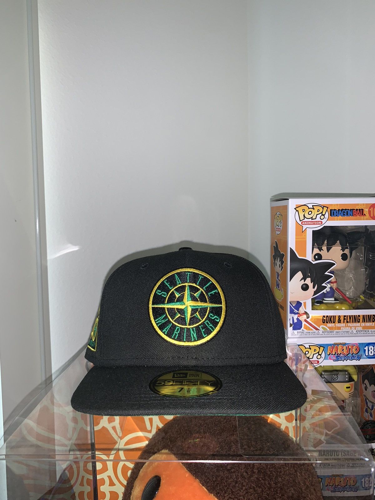 Hat Club Exclusive 2 Tone Seattle Mariners Stone Island Size 7 top 1/8