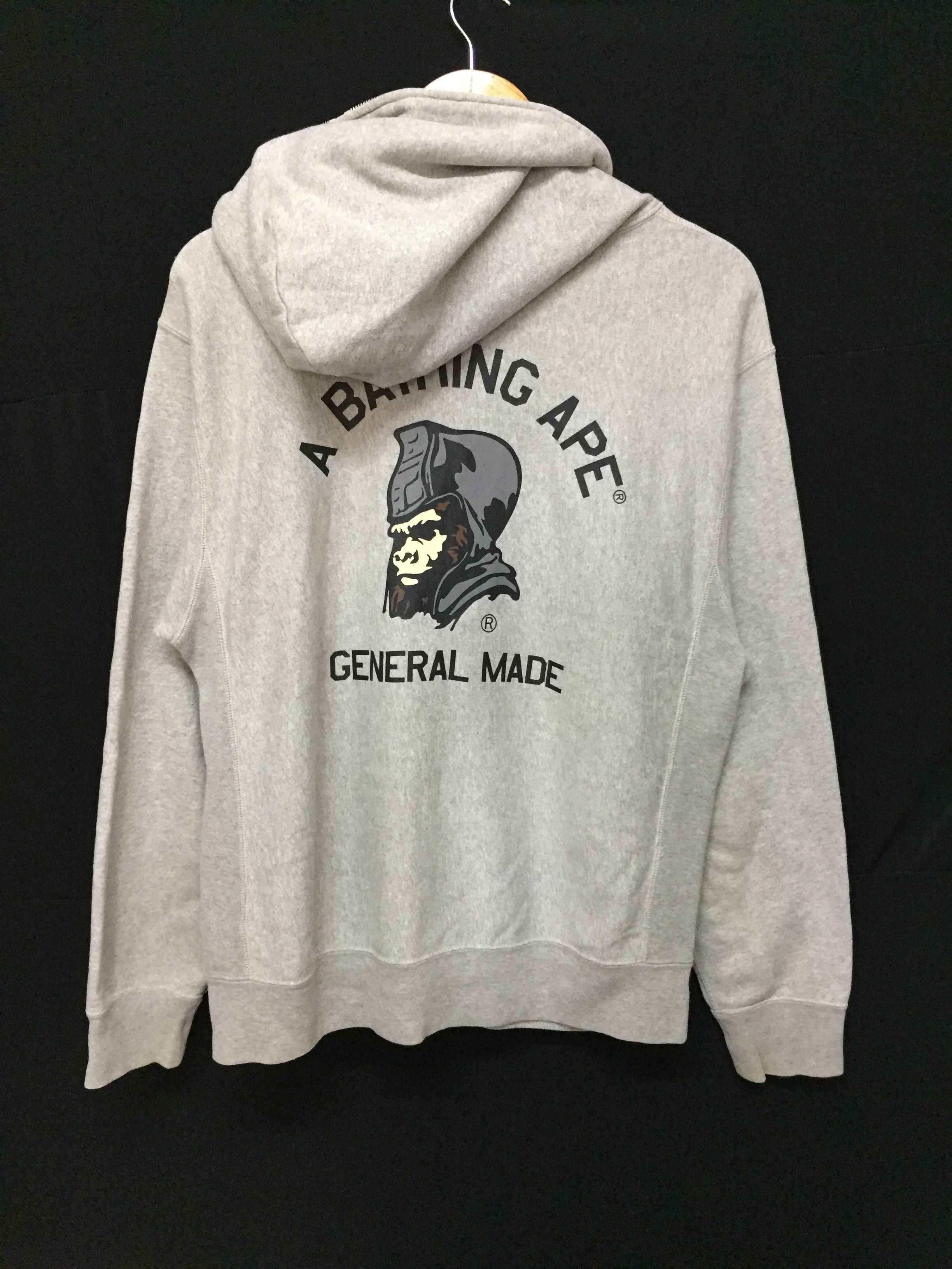 Bape 2005 General Made Full Zip Hoodie Size US M / EU 48-50 / 2 - 2 Thumbnail