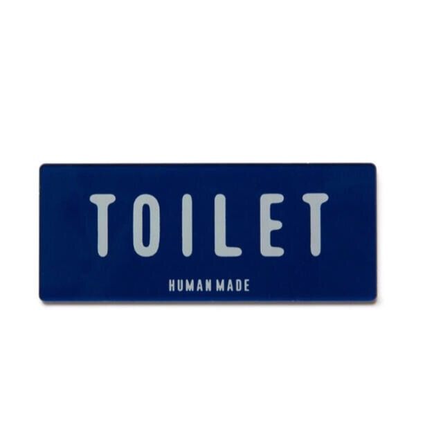 Human Made Human Made Toilet Sign Size ONE SIZE - 1 Preview